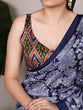 Load image into Gallery viewer, Kalamkari Printed Saree with Blouse ClothsVilla