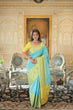 Load image into Gallery viewer, Kanjivaram Silk Saree with Zari Weaving Work with Blouse ClothsVilla