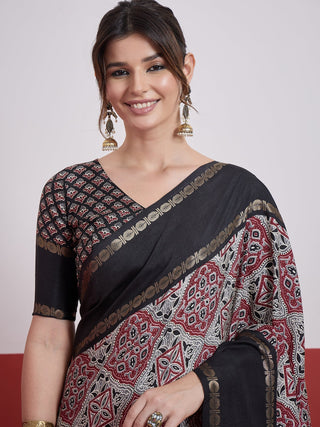 Kashmira Textured Tussar Silk Saree for Festive Wear ClothsVilla