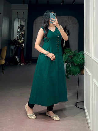 Khadi Cotton Kurta Ethnic Wear Cloth's Villa