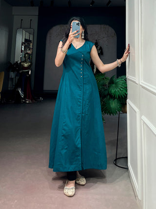 Khadi Cotton Kurta Ethnic Wear Cloth's Villa