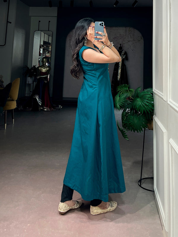 Khadi Cotton Kurta Ethnic Wear Cloth's Villa