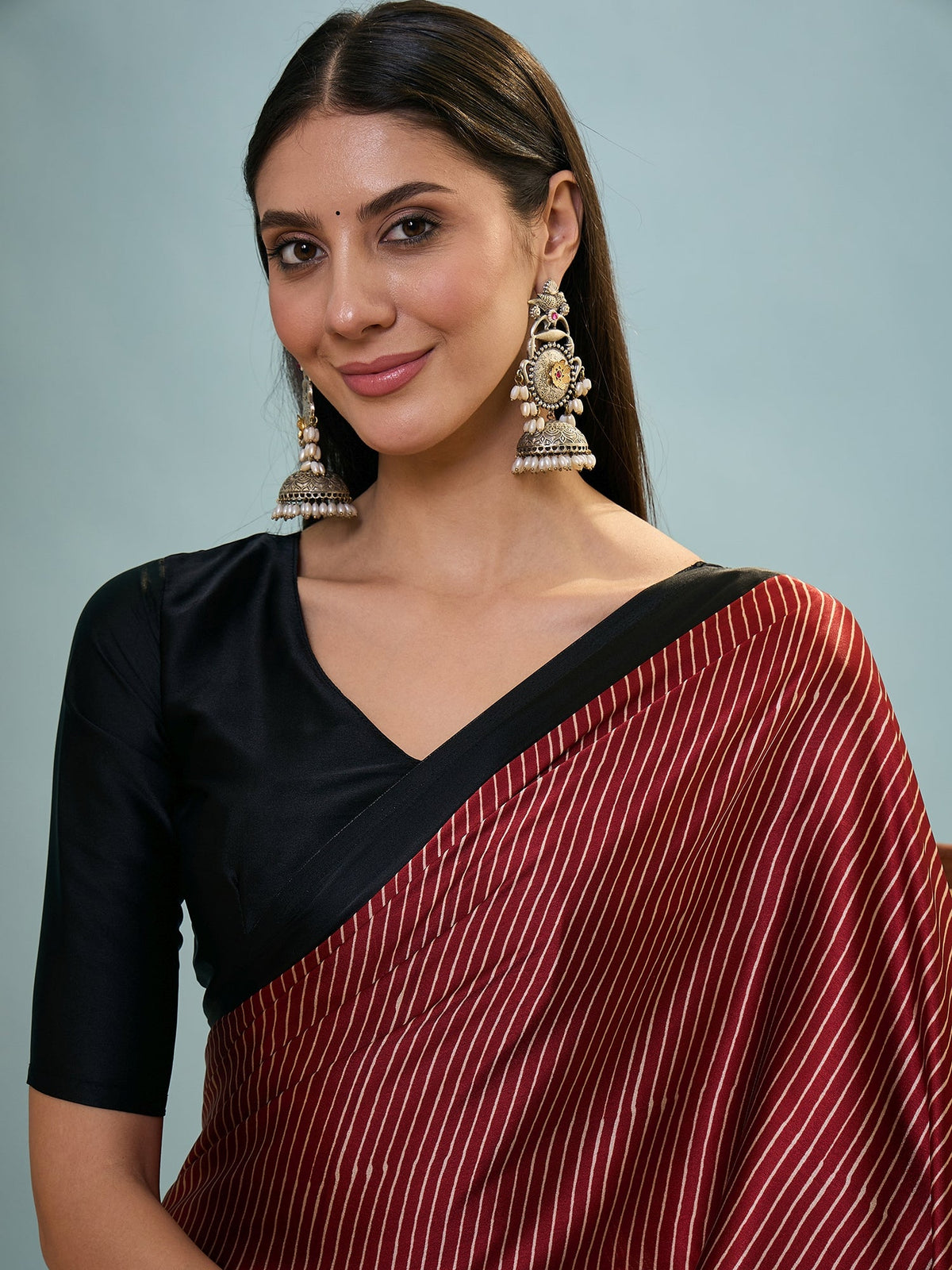 Kiyana Elegant Semi Modal Saree for Wedding Functions ClothsVilla