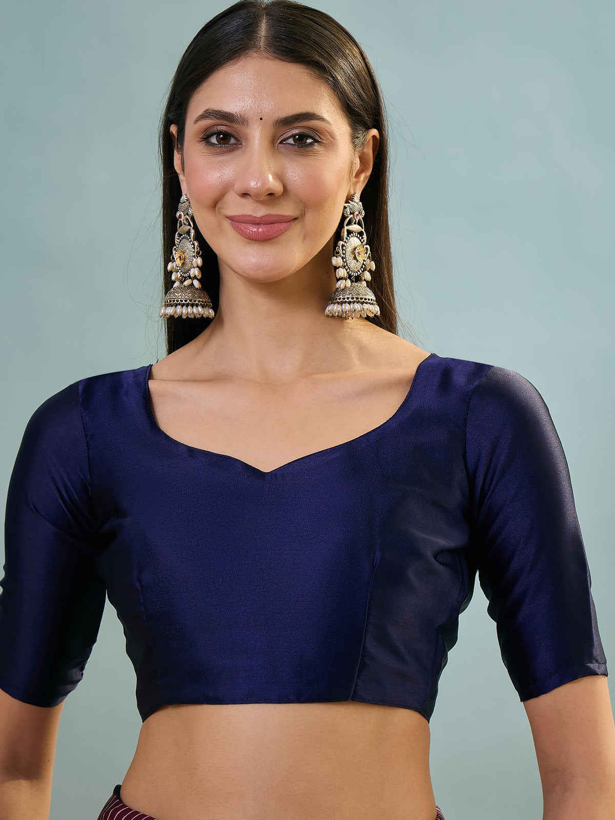 Kiyana Elegant Semi Modal Saree for Wedding Functions ClothsVilla