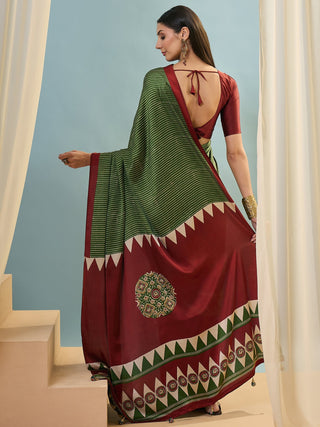 Kiyana Elegant Semi Modal Saree for Wedding Functions ClothsVilla