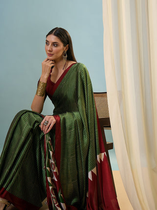 Kiyana Elegant Semi Modal Saree for Wedding Functions ClothsVilla