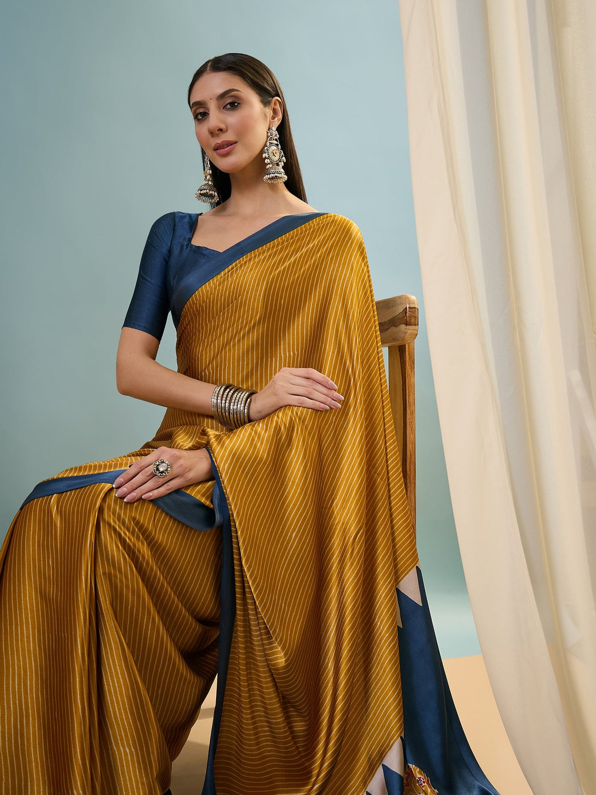 Kiyana Elegant Semi Modal Saree for Wedding Functions ClothsVilla