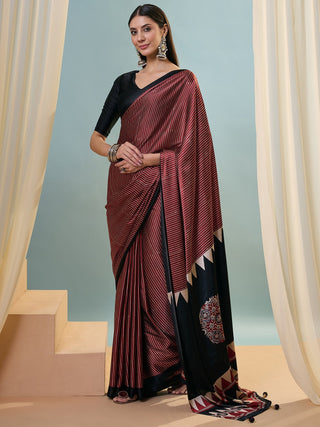 Kiyana Elegant Semi Modal Saree for Wedding Functions ClothsVilla