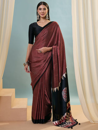 Kiyana Elegant Semi Modal Saree for Wedding Functions ClothsVilla