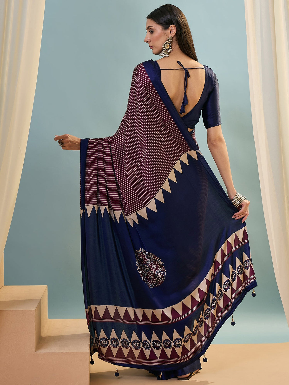 Kiyana Elegant Semi Modal Saree for Wedding Functions ClothsVilla