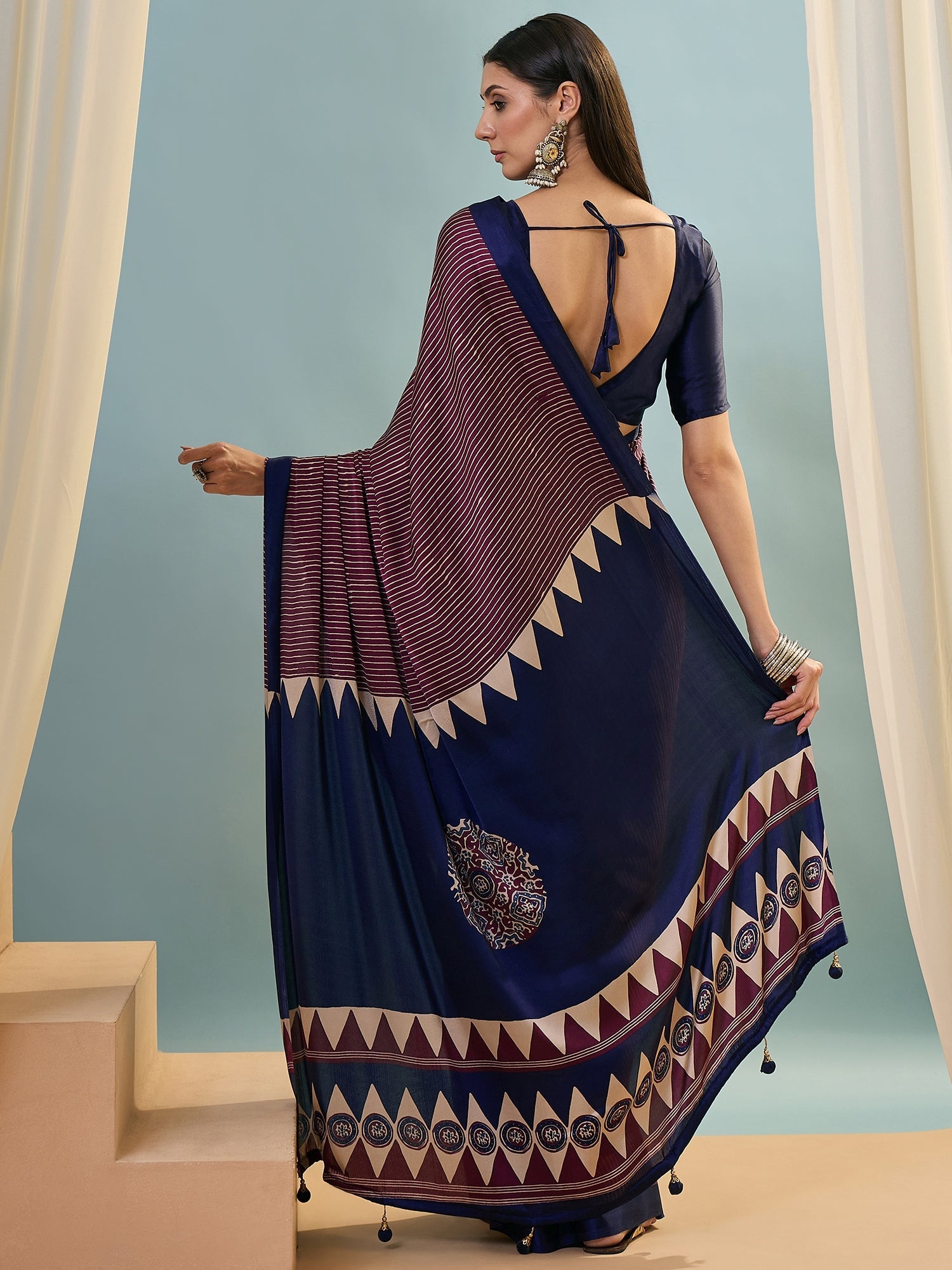 Kiyana Elegant Semi Modal Saree for Wedding Functions ClothsVilla