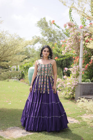 Kora Cotton Lehenga Choli Set with Patchwork ClothsVilla