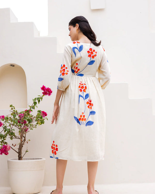 Kota Checks Digital Print Full Flare Gown for Women Clothsvilla
