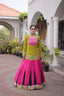 Kutchi Gamthi Bandhni 3-Piece Lehenga Ethnic Set Clothsvilla