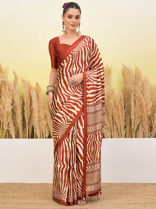 Lavanya Contemporary Semi Modal Saree for Special Occasions ClothsVilla