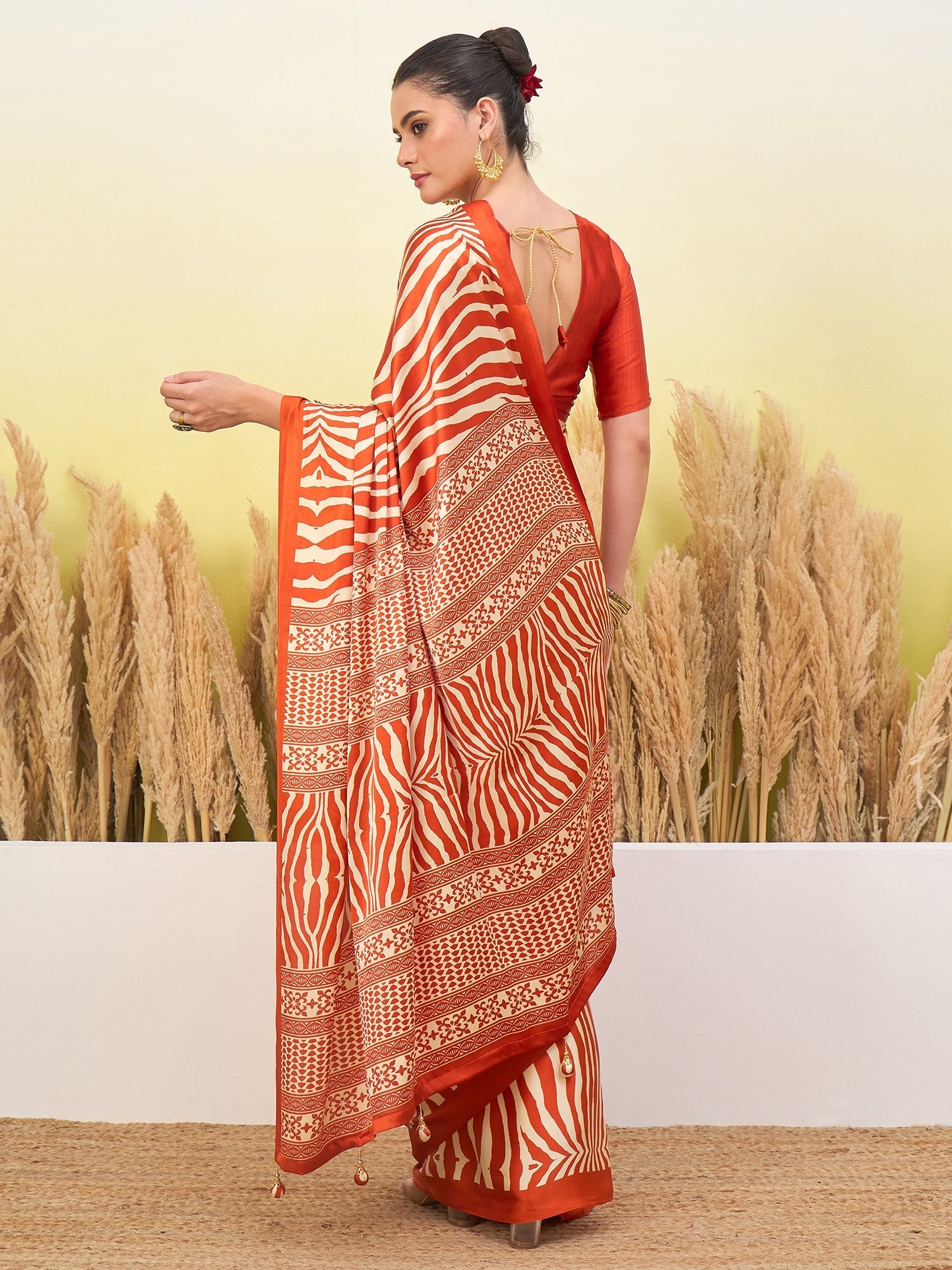 Lavanya Contemporary Semi Modal Saree for Special Occasions ClothsVilla