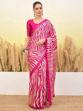 Lavanya Contemporary Semi Modal Saree for Special Occasions ClothsVilla