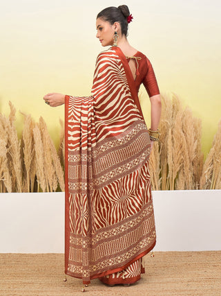 Lavanya Contemporary Semi Modal Saree for Special Occasions ClothsVilla