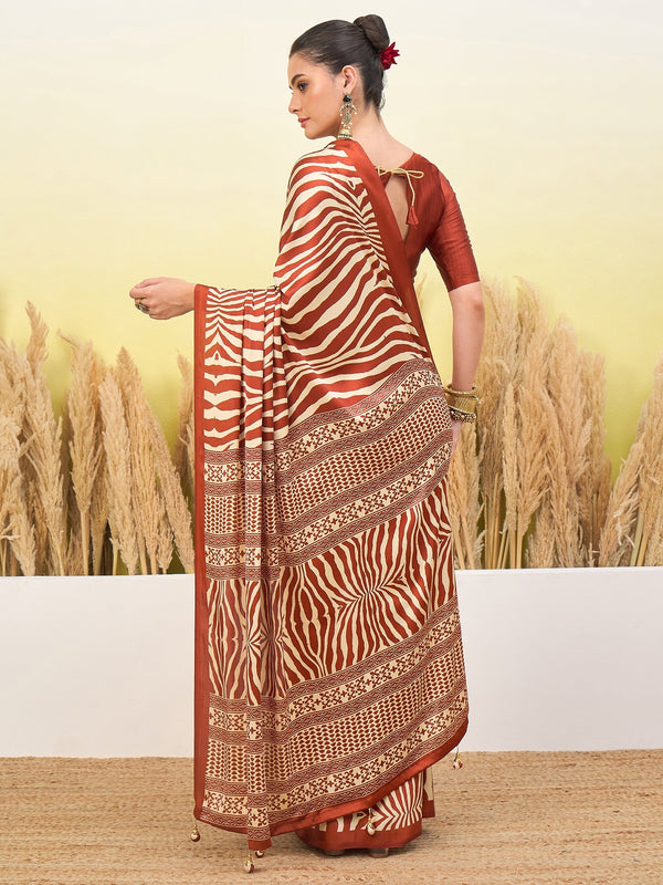 Lavanya Contemporary Semi Modal Saree for Special Occasions ClothsVilla