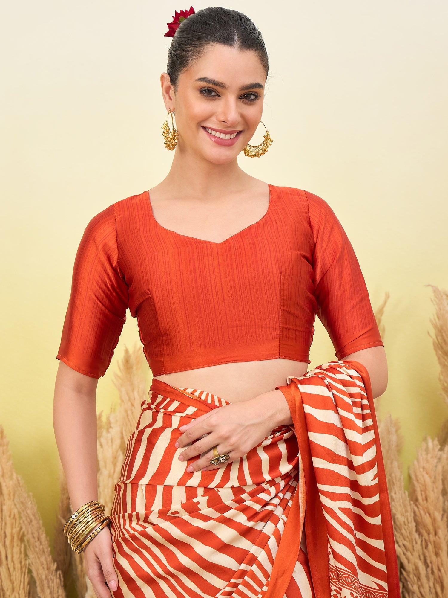 Lavanya Contemporary Semi Modal Saree for Special Occasions ClothsVilla
