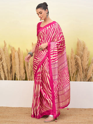 Lavanya Contemporary Semi Modal Saree for Special Occasions ClothsVilla