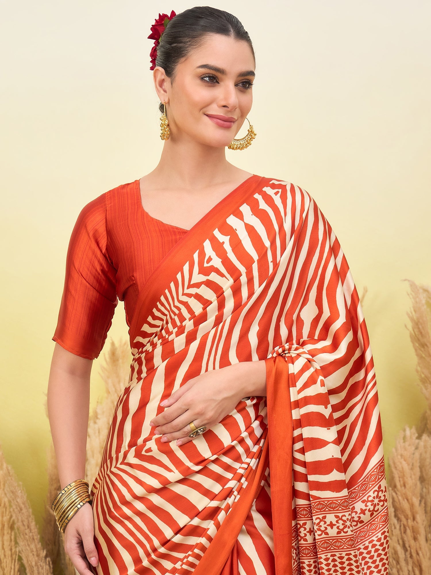Lavanya Contemporary Semi Modal Saree for Special Occasions ClothsVilla