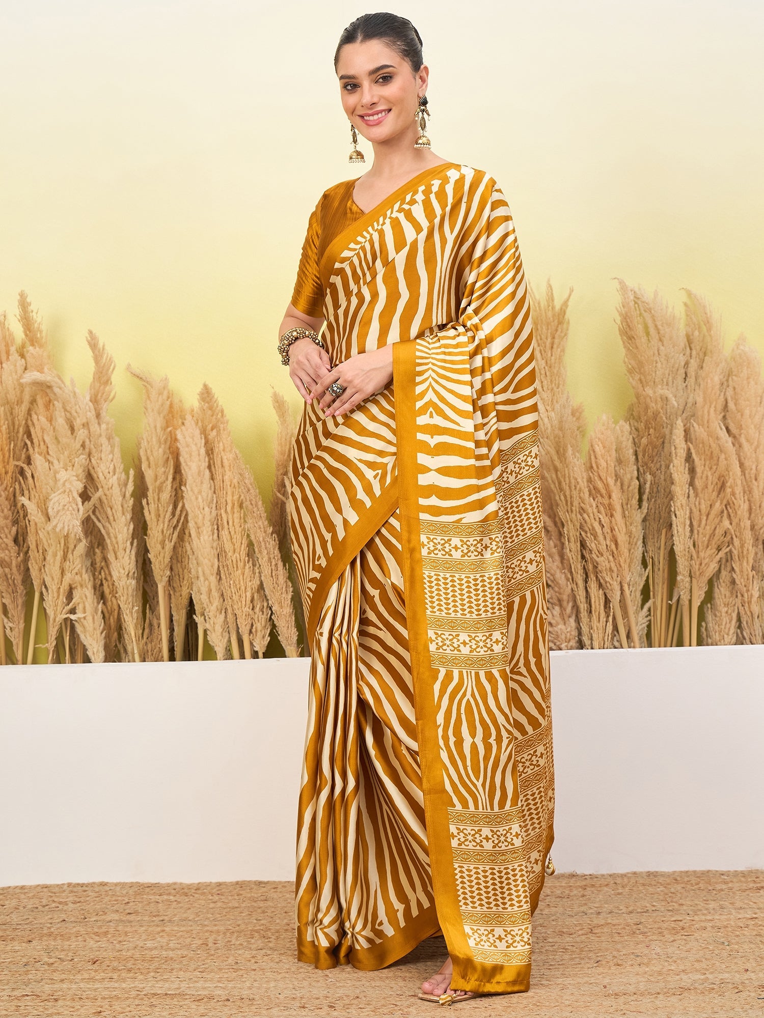 Lavanya Contemporary Semi Modal Saree for Special Occasions ClothsVilla