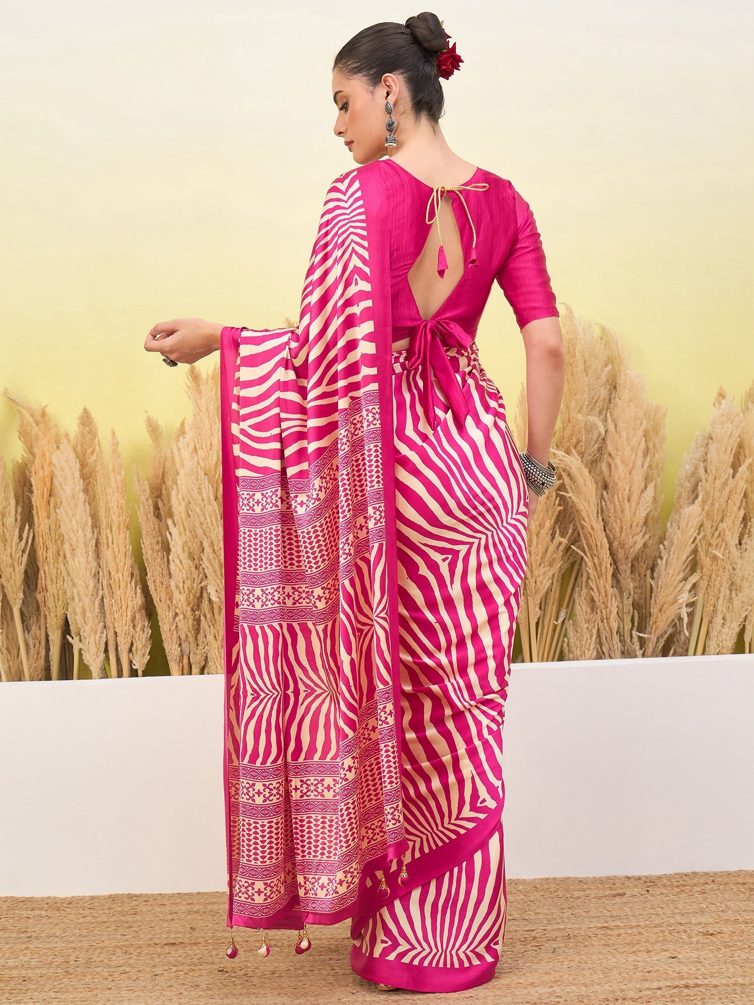 Lavanya Contemporary Semi Modal Saree for Special Occasions ClothsVilla