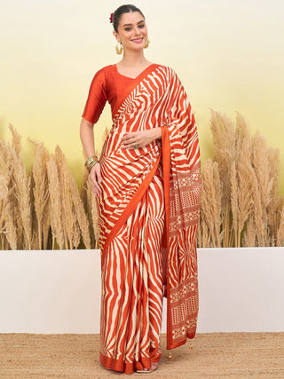 Lavanya Contemporary Semi Modal Saree for Special Occasions ClothsVilla