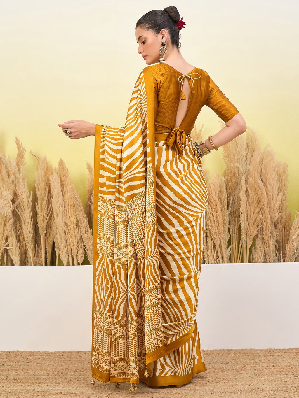 Lavanya Contemporary Semi Modal Saree for Special Occasions ClothsVilla