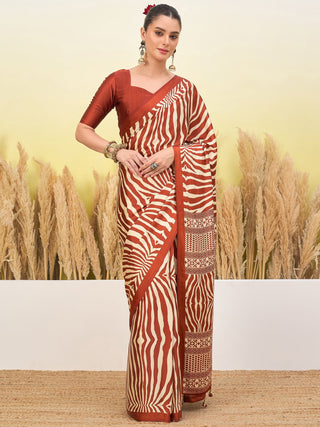 Lavanya Contemporary Semi Modal Saree for Special Occasions ClothsVilla