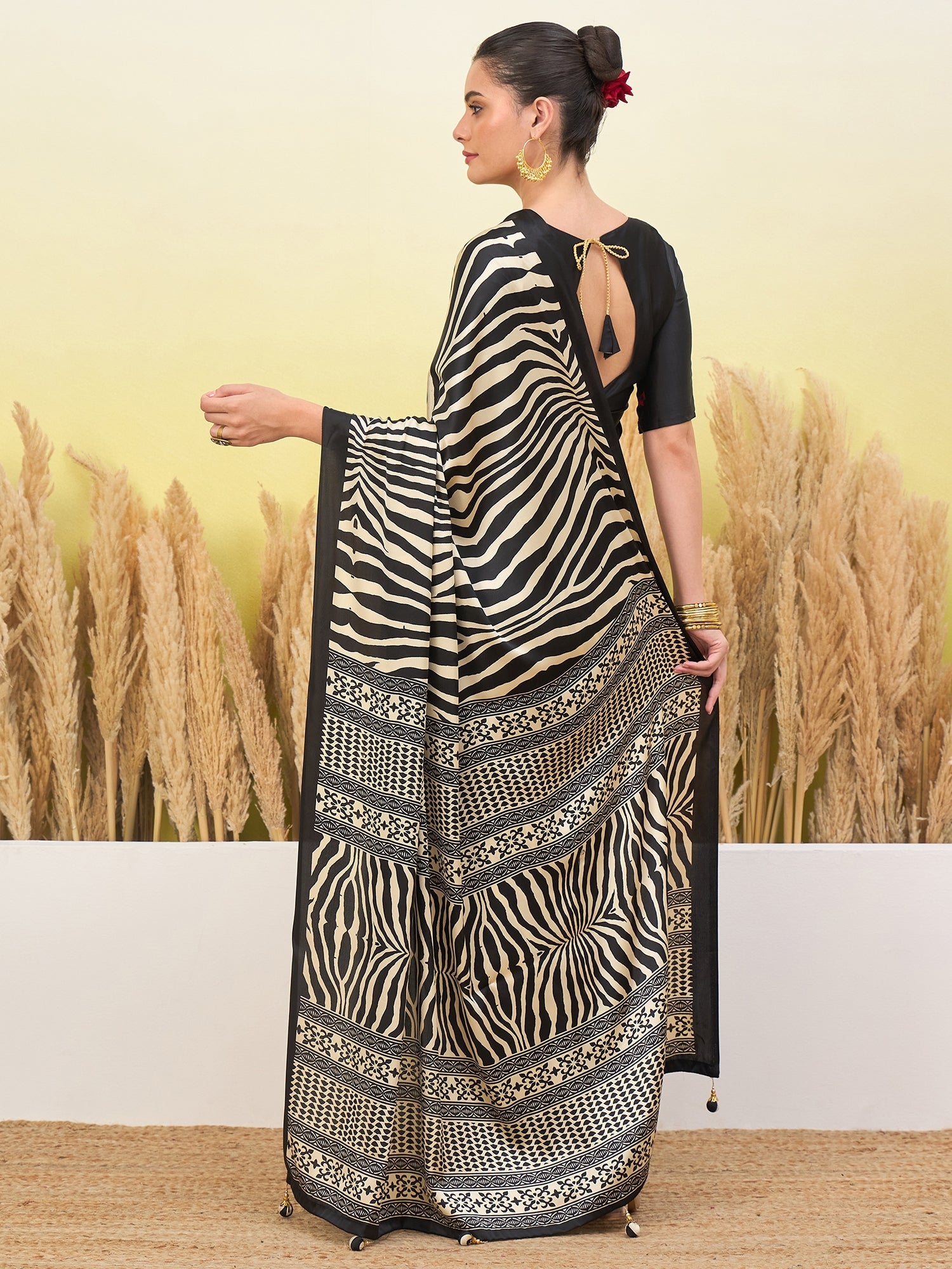 Lavanya Contemporary Semi Modal Saree for Special Occasions ClothsVilla