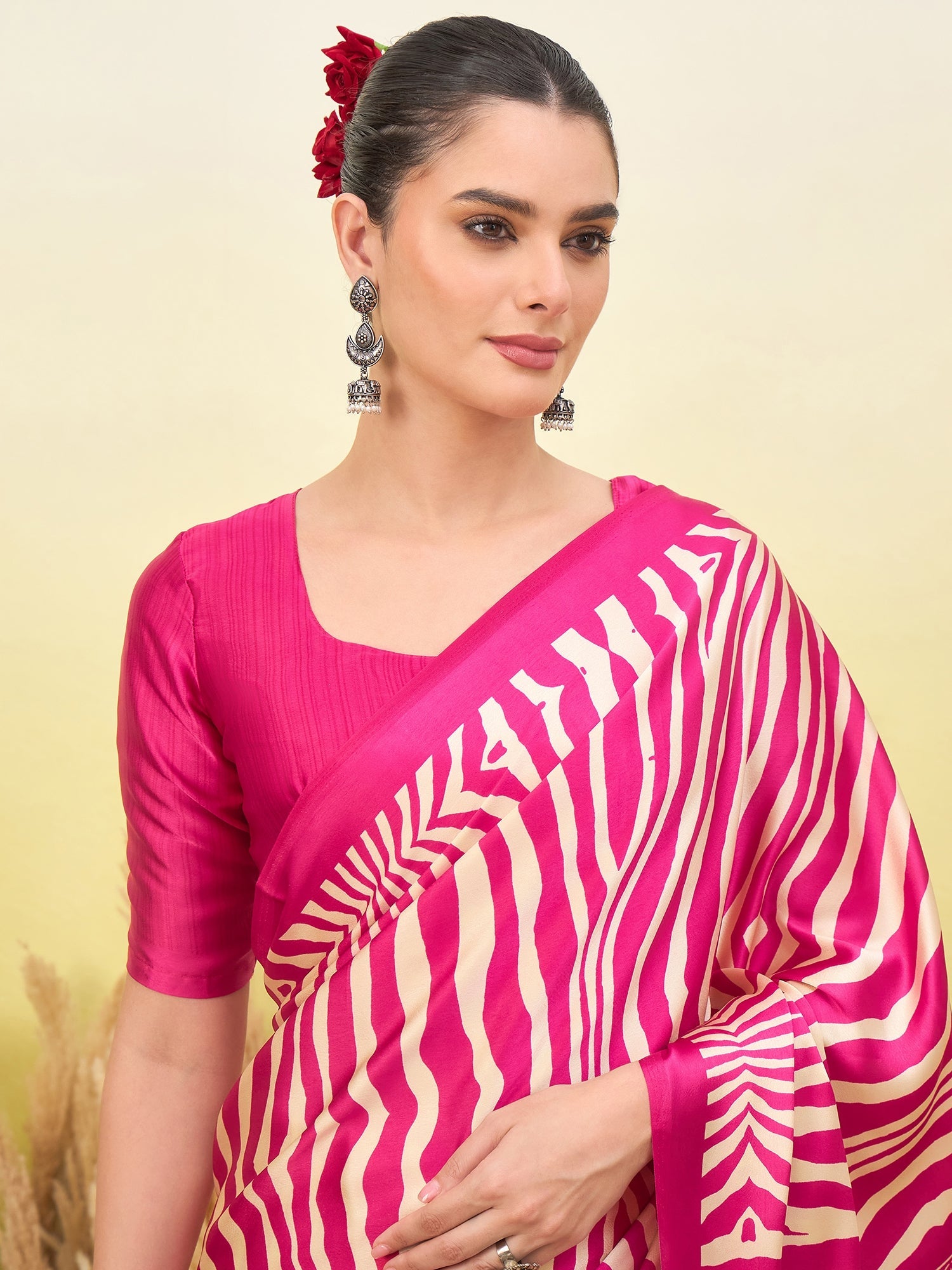 Lavanya Contemporary Semi Modal Saree for Special Occasions ClothsVilla