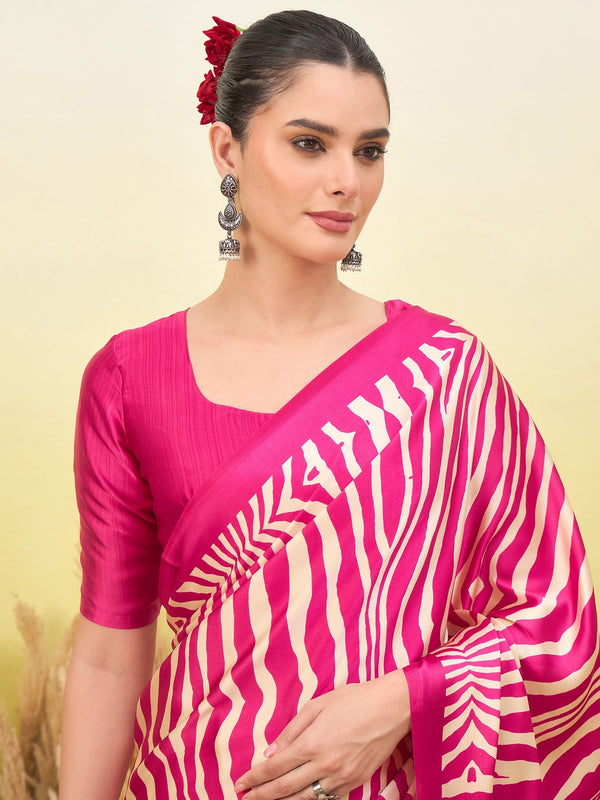 Lavanya Contemporary Semi Modal Saree for Special Occasions ClothsVilla
