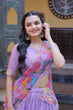 Load image into Gallery viewer, Lavendar Cosmos Silk Sequins Lehenga Choli ClothsVilla