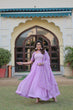 Load image into Gallery viewer, Lavender Color Elegance Premium Designer Readymade Gown with Dupatta ClothsVilla