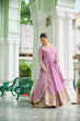 Load image into Gallery viewer, Lavender Designer Dusty-Tone Faux Georgette Gown with Embroidery &amp; Sequins Dupatta ClothsVilla