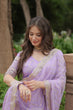 Load image into Gallery viewer, Elegant Lavender Jacquard Lehenga Choli with Sequins Embroidery Clothsvilla