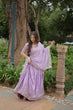 Load image into Gallery viewer, Elegant Lavender Jacquard Lehenga Choli with Sequins Embroidery Clothsvilla