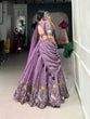 Load image into Gallery viewer, Lavender Love Lehenga Set – Sparkling Bridesmaid Glamour with Sequins &amp; Thread Embroidery