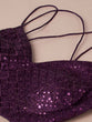 Load image into Gallery viewer, Lavender Organza Floral Printed Semi-Stitched Lehenga choli &amp; Dupatta Clothsvilla
