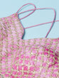 Load image into Gallery viewer, Lavender Organza Floral Printed Semi-Stitched Lehenga choli &amp; Dupatta Clothsvilla