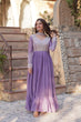 Load image into Gallery viewer, Lavender Premium Designer Readymade Gown with Dupatta ClothsVilla