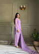 Load image into Gallery viewer, Lavender Silk Kurta Salwar Set ClothsVilla