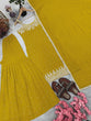 Load image into Gallery viewer, Lemon Elegant Heavy Faux Georgette Handworked Sharara Set with Dupatta – Beads, Mirror &amp; Sequin Embroidery ClothsVilla