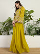 Load image into Gallery viewer, Lemon Embroidered Lehenga Set ClothsVilla