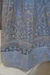 Load image into Gallery viewer, Light Blue Butterfly Net Lehenga with Tone-to-Tone Embroidery
