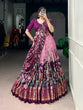 Load image into Gallery viewer, Light Pink Kalamkari Print Lehenga Choli ClothsVilla