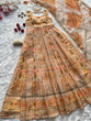 Load image into Gallery viewer, Light Yellow Designer Jimmy Organza Silk Digital Printed Anarkali Gown Set with Dupatta ClothsVilla