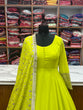 Load image into Gallery viewer, Liril Elegant Georgette Anarkali Gown Set – Festive &amp; Wedding Ready